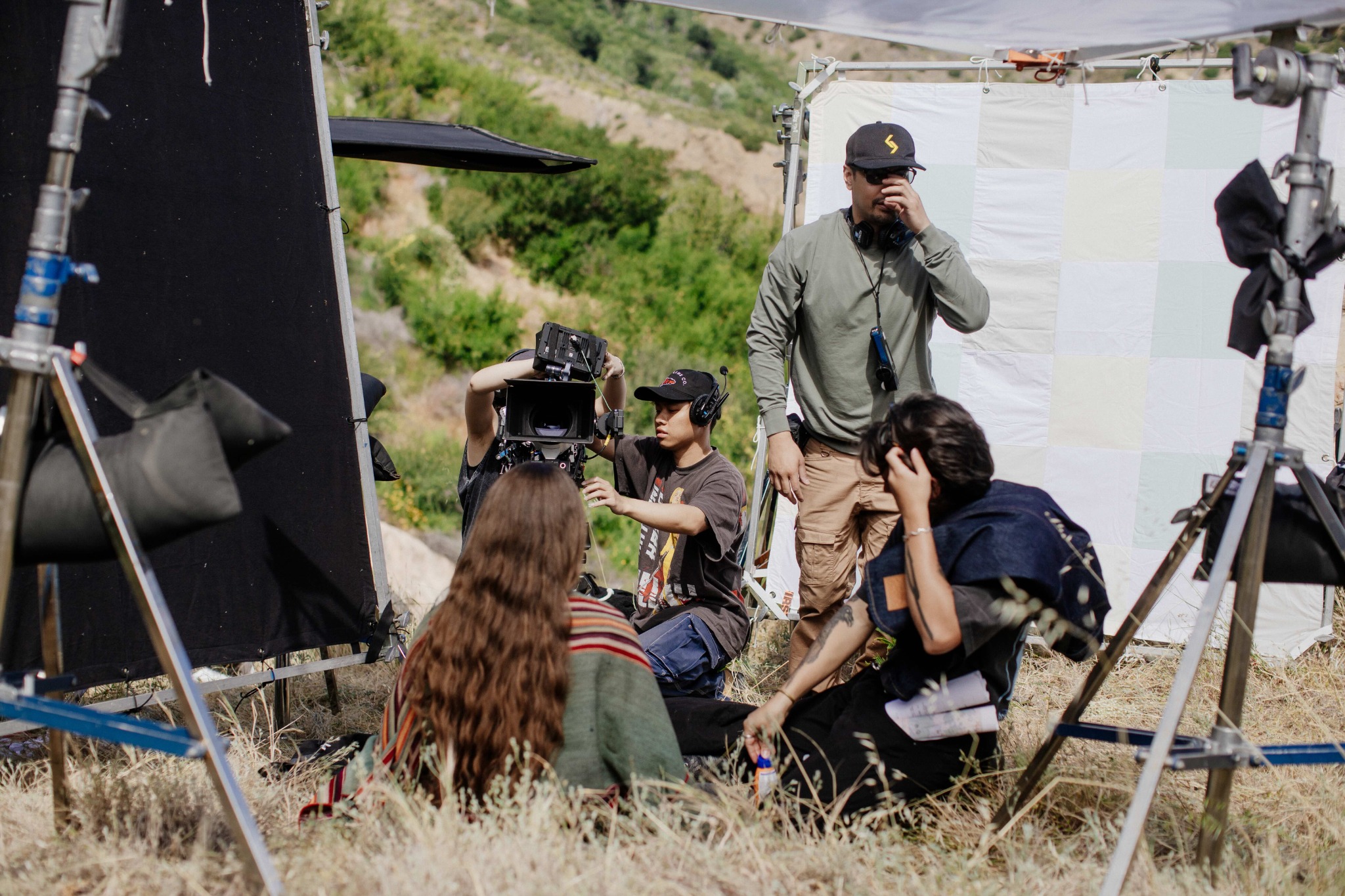 James Valdez on set 3
