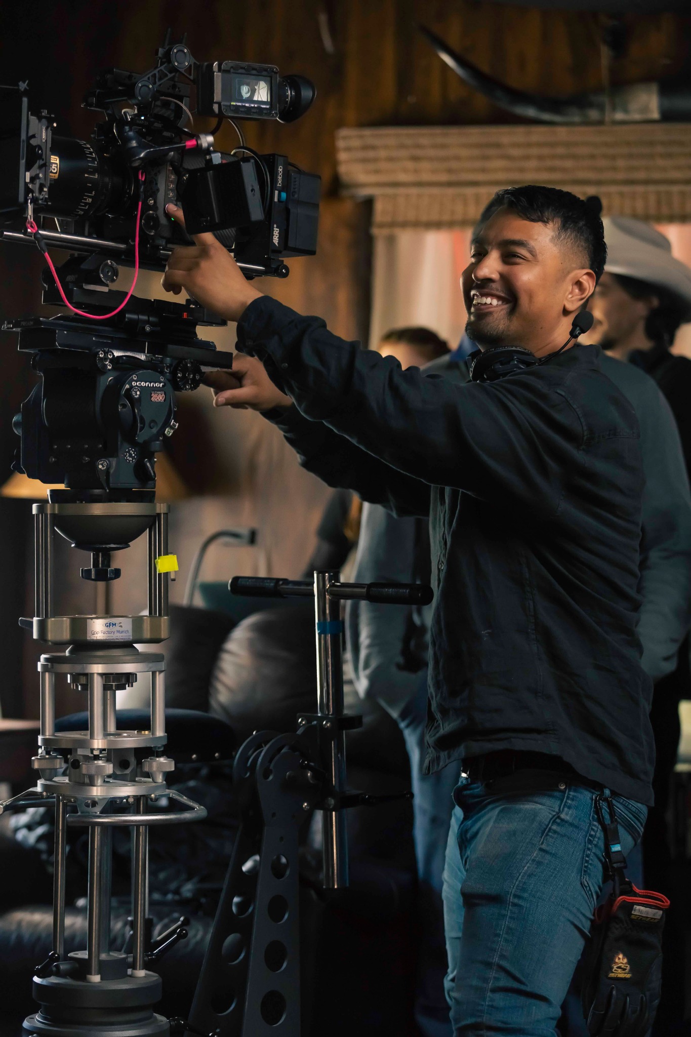 James Valdez on set 4