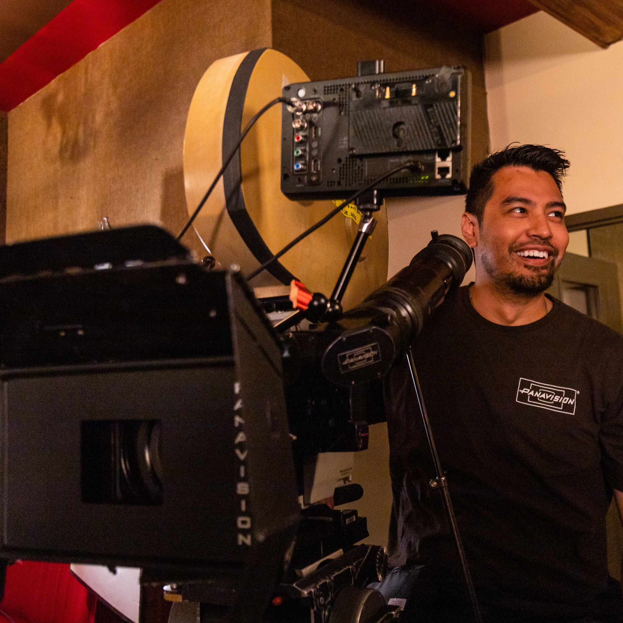 James Valdez on set 6