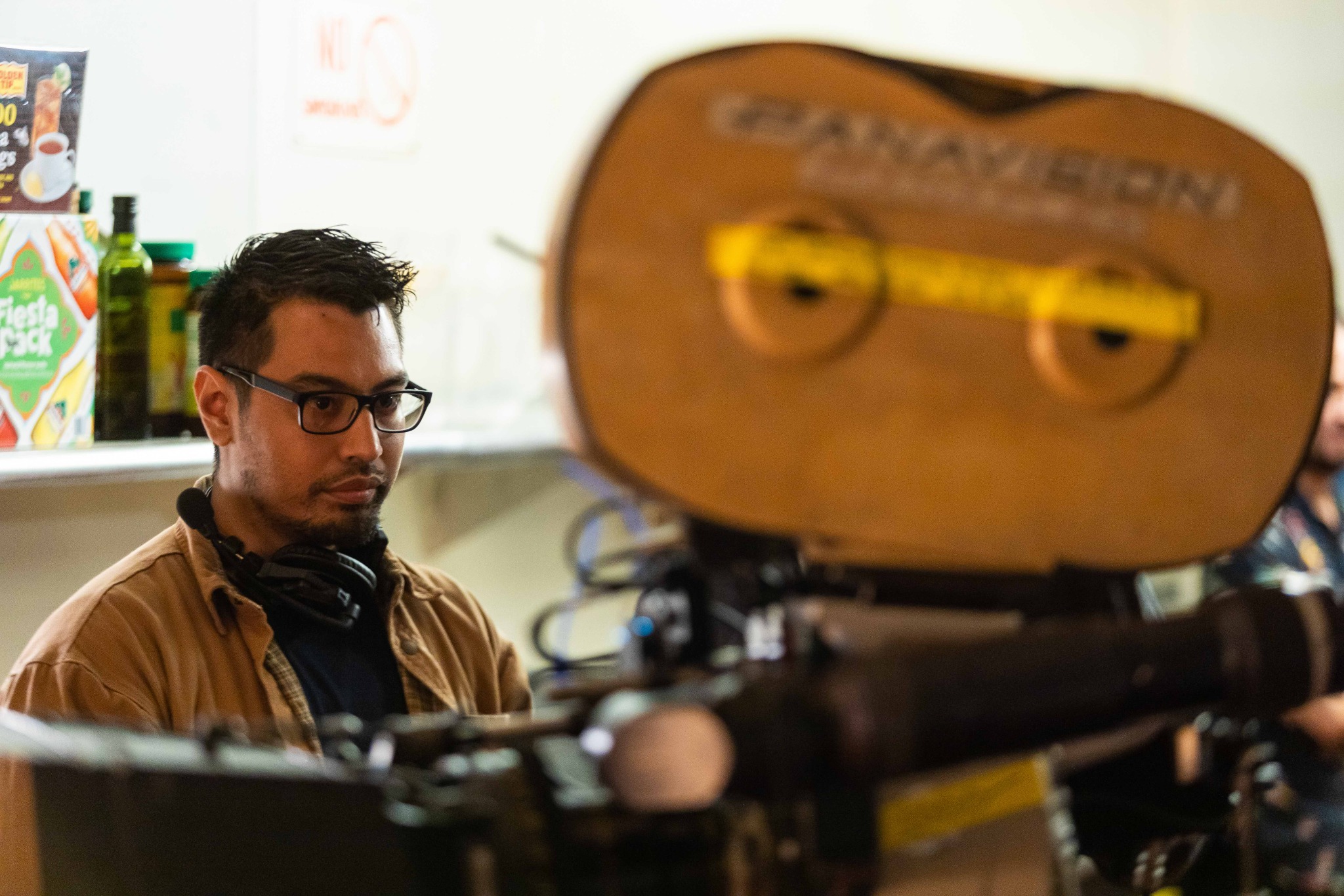 James Valdez on set 13
